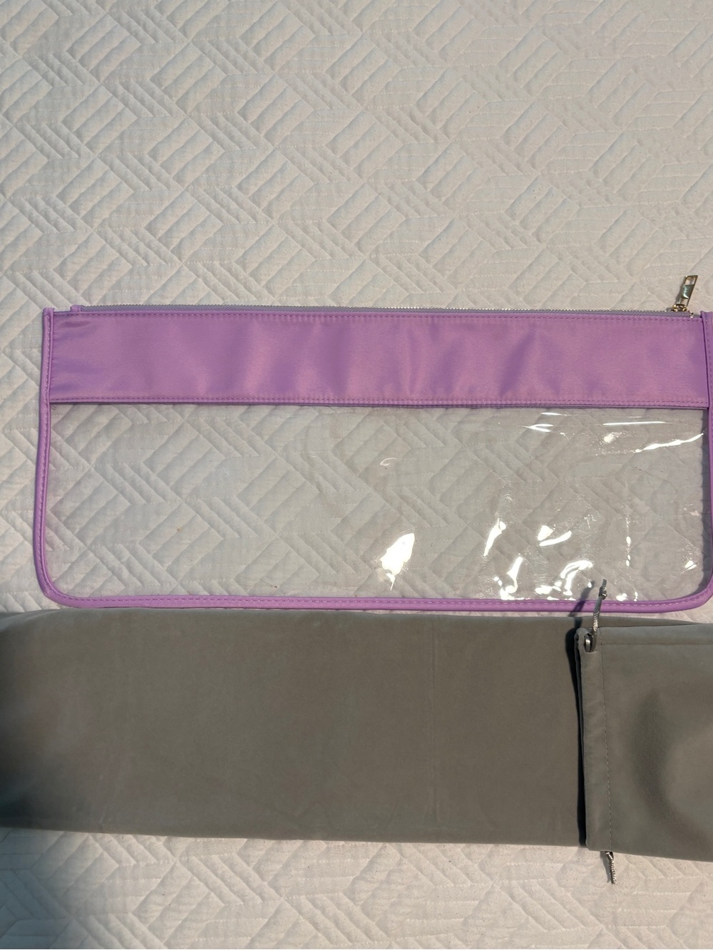 Oh My Mahjong Tile bag with Lavender Trim - Picture 4 of 4